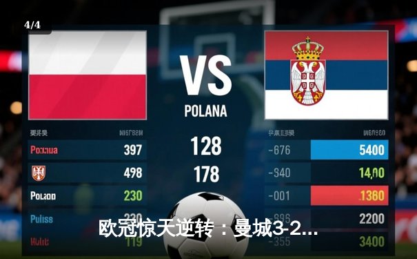 欧冠惊天逆转：曼城3-2绝杀拜仁，哈兰德双响锁定四强席位 - 4