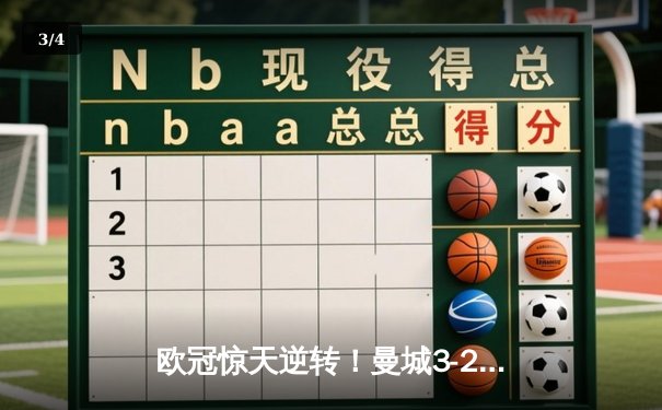 欧冠惊天逆转！曼城3-2绝杀拜仁，哈兰德双响创纪录 - 3